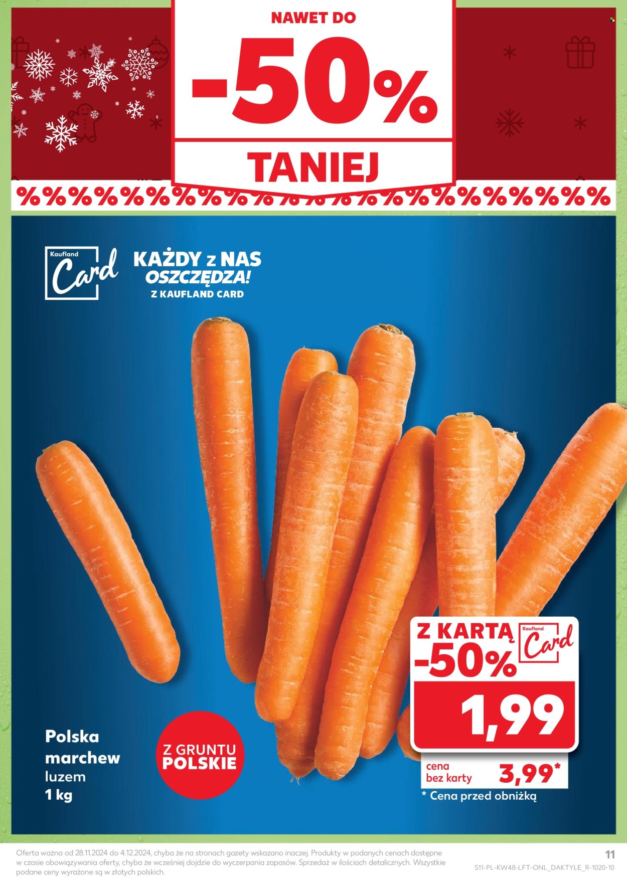 Gazetka Kaufland - 28.11.2024 - 4.12.2024. Strona 11