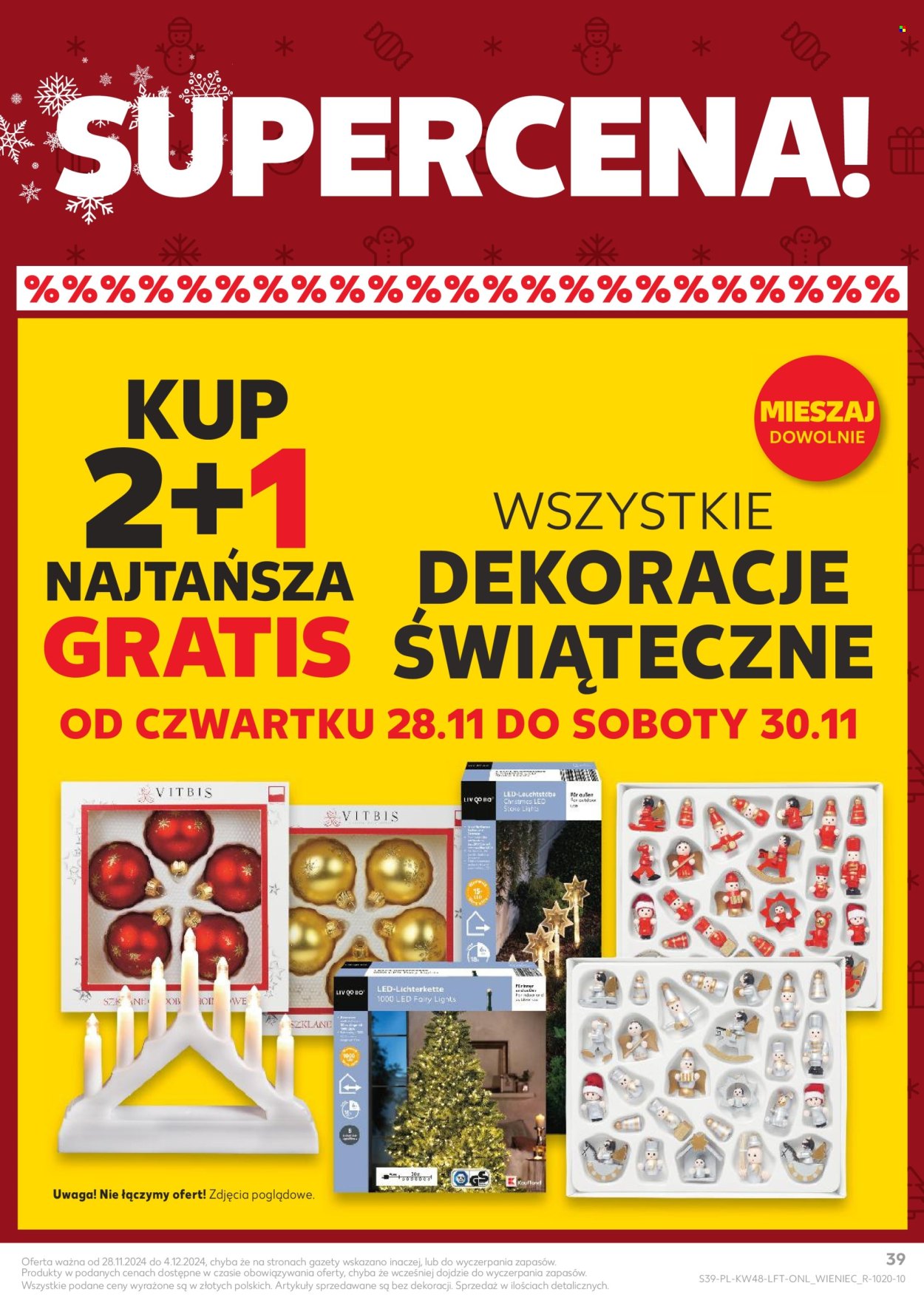 Gazetka Kaufland - 28.11.2024 - 4.12.2024. Strona 39