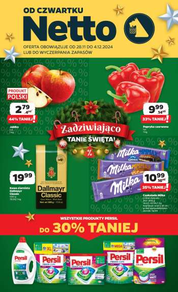 Gazetka Netto - 28.11.2024 - 4.12.2024.