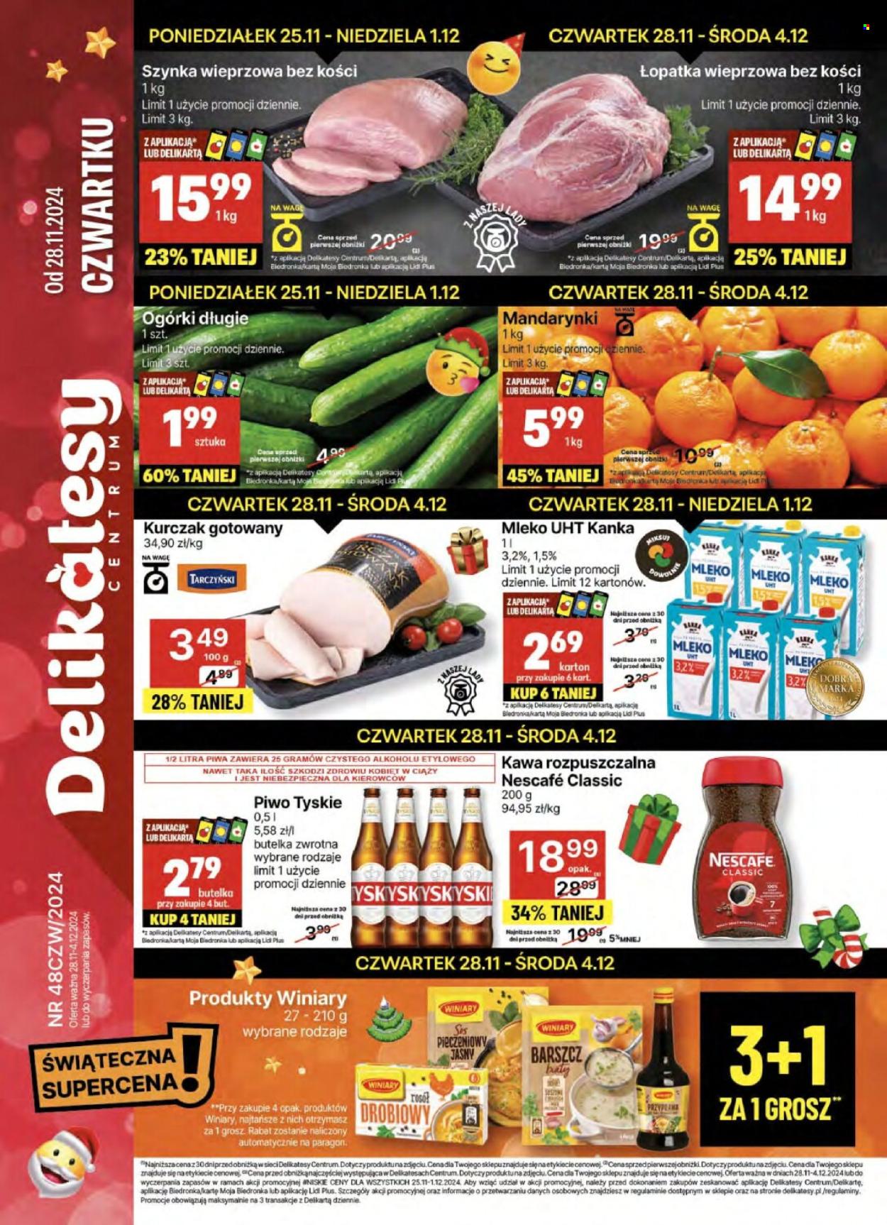 Gazetka Delikatesy Centrum - 28.11.2024 - 4.12.2024. Strona 1
