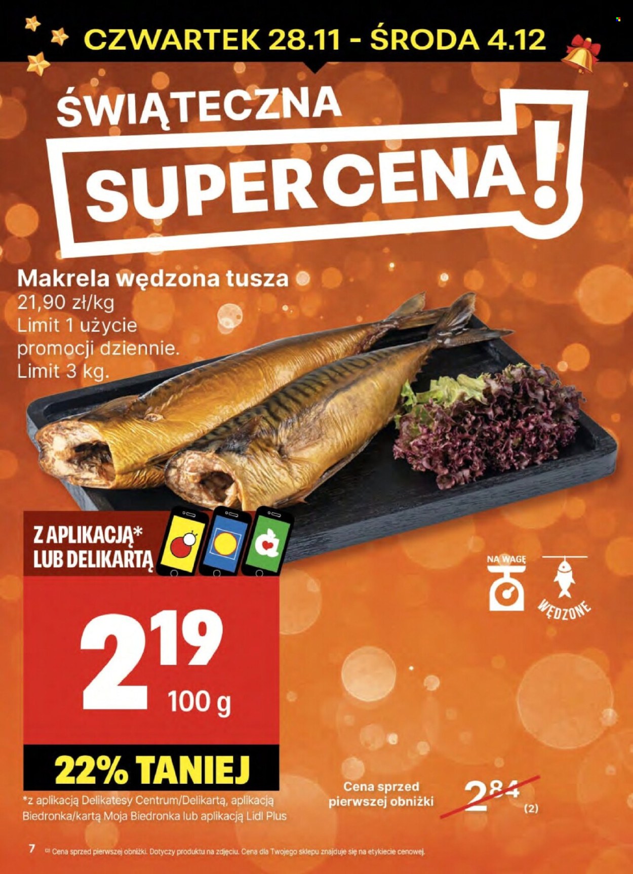 Gazetka Delikatesy Centrum - 28.11.2024 - 4.12.2024. Strona 7