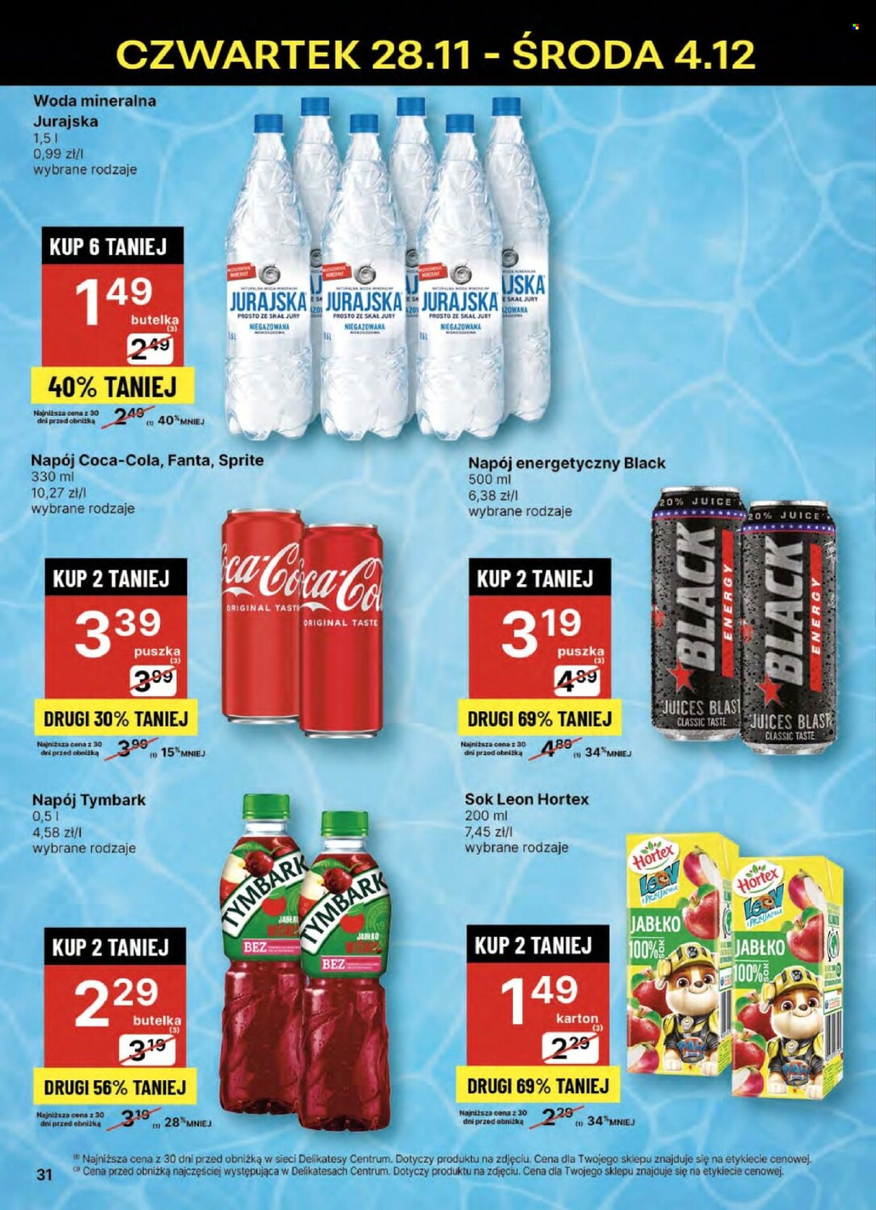 Gazetka Delikatesy Centrum - 28.11.2024 - 4.12.2024. Strona 31