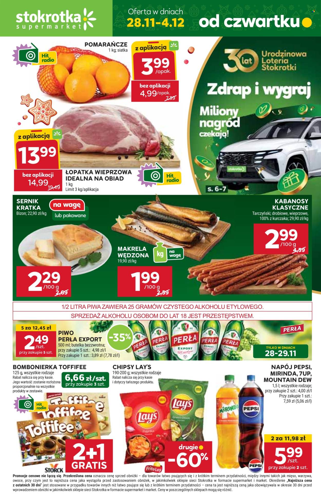 Gazetka Stokrotka Supermarket - 28.11.2024 - 4.12.2024. Strona 1
