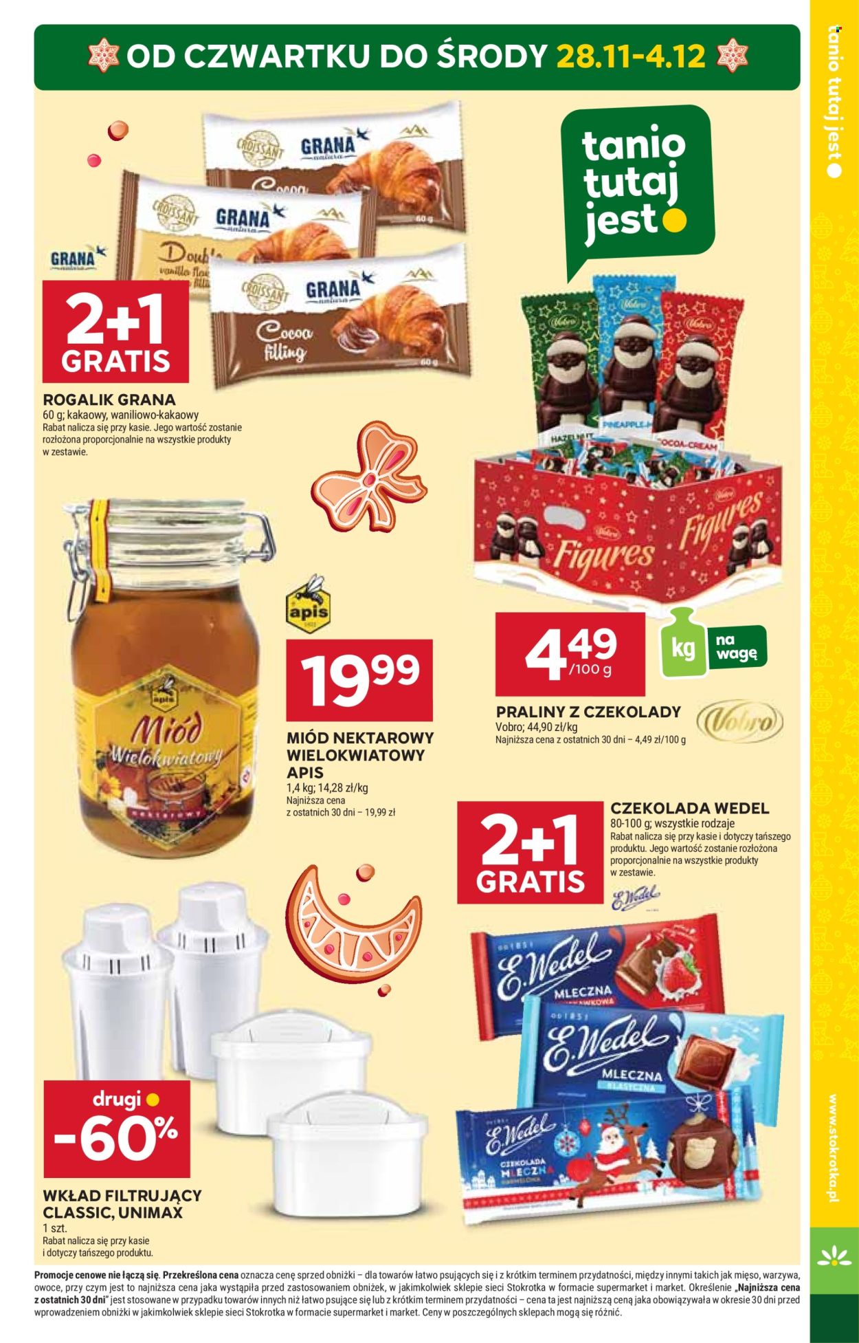 Leták Stokrotka Supermarket - 28.11.2024 - 4.12.2024. Strana 3
