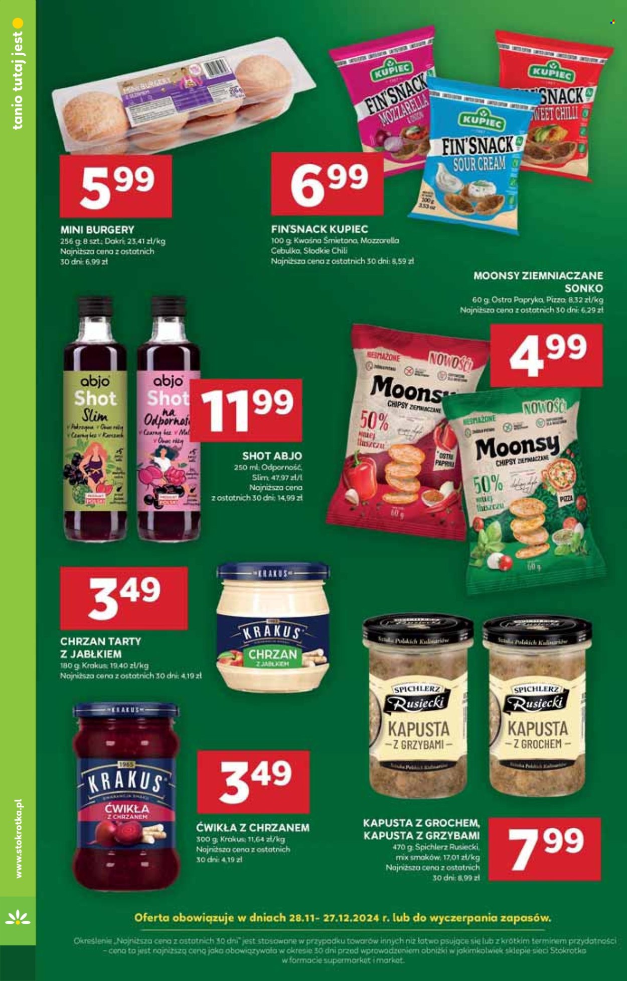 Leták Stokrotka Supermarket - 28.11.2024 - 4.12.2024. Strana 30