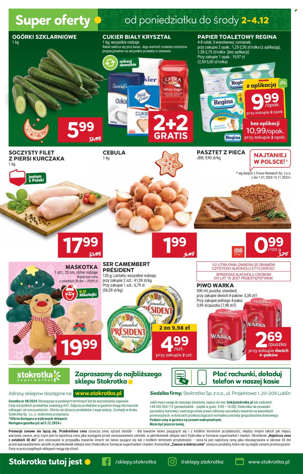 Leták Stokrotka Supermarket - 28.11.2024 - 4.12.2024. Strana 48