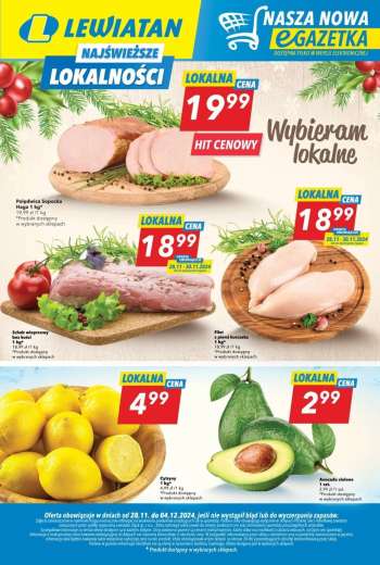 Gazetka Lewiatan - 28.11.2024 - 4.12.2024.