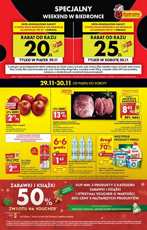 Gazetka Biedronka - 29.11.2024 - 30.11.2024. Strona 1