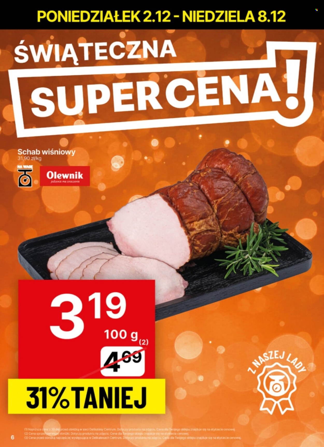 Gazetka Delikatesy Centrum - 2.12.2024 - 7.12.2024. Strona 6
