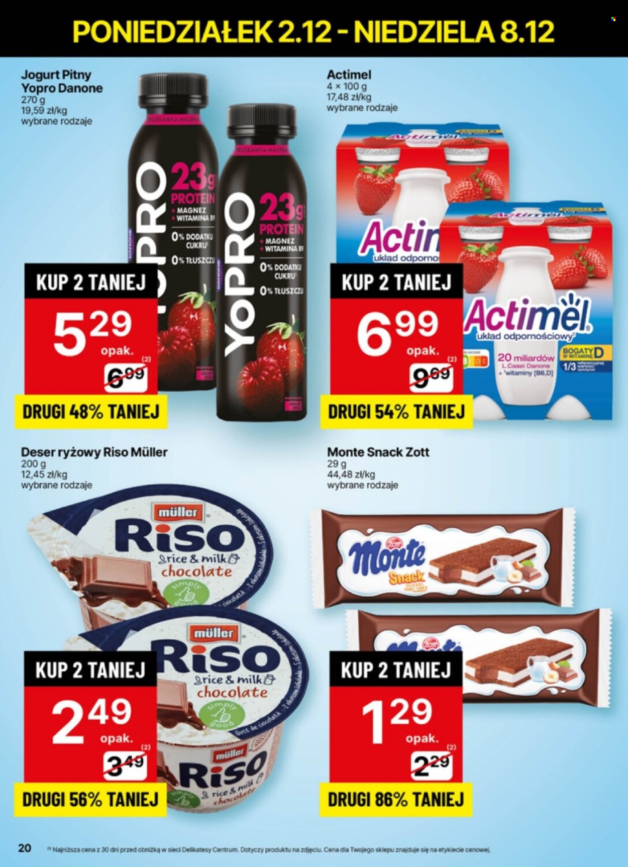 Gazetka Delikatesy Centrum - 2.12.2024 - 7.12.2024. Strona 20