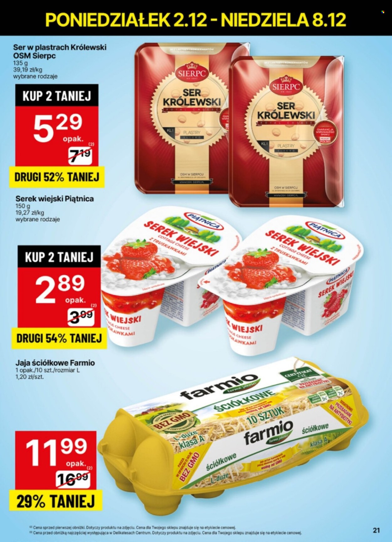 Gazetka Delikatesy Centrum - 2.12.2024 - 7.12.2024. Strona 21