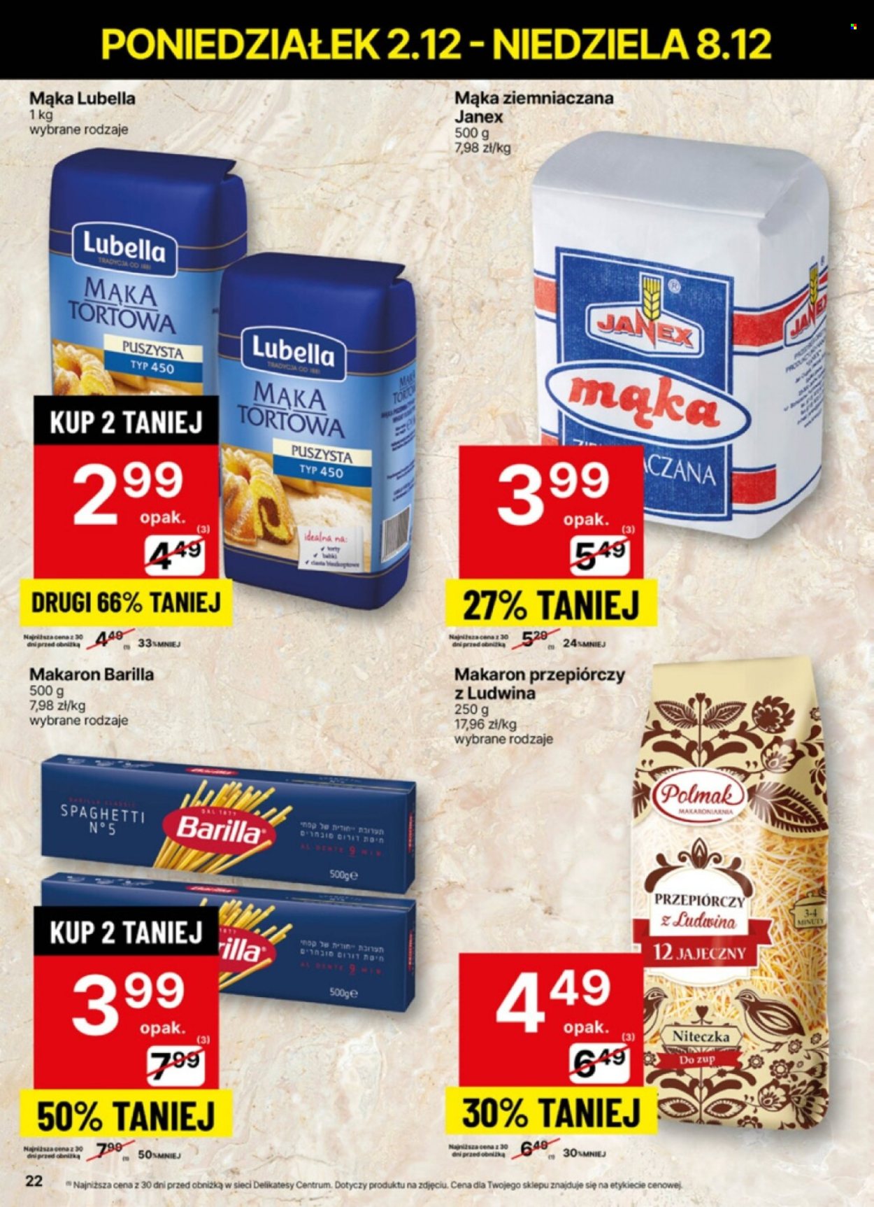 Gazetka Delikatesy Centrum - 2.12.2024 - 7.12.2024. Strona 22