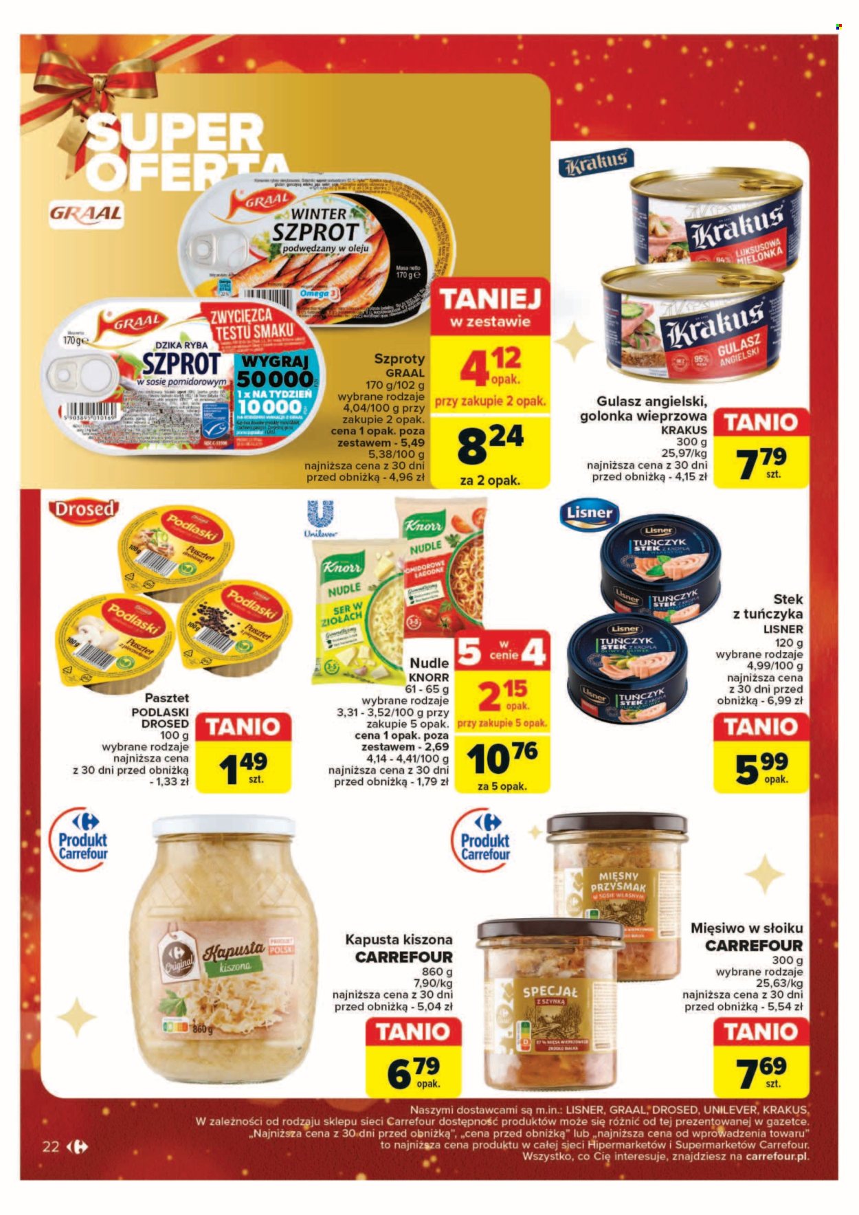 Gazetka Carrefour - 2.12.2024 - 7.12.2024. Strona 22