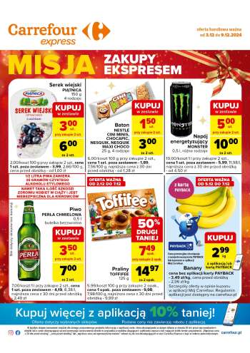 Gazetka Carrefour Express - 3.12.2024 - 9.12.2024.