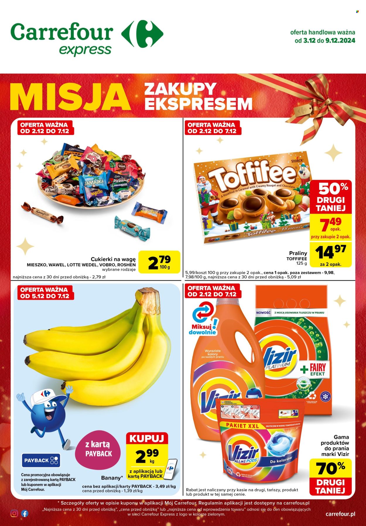 Gazetka Carrefour Express - 3.12.2024 - 9.12.2024. Strona 1