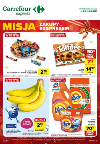 Gazetka Carrefour Express - 3.12.2024 - 9.12.2024.