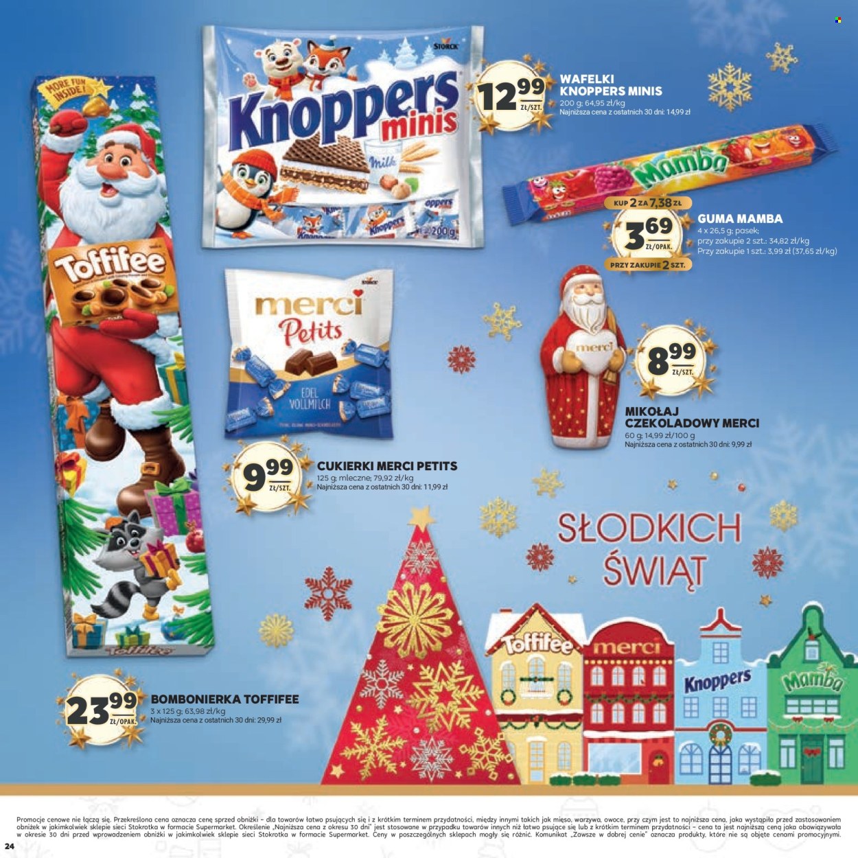 Leták Stokrotka Supermarket - 21.11.2024 - 11.12.2024. Strana 24