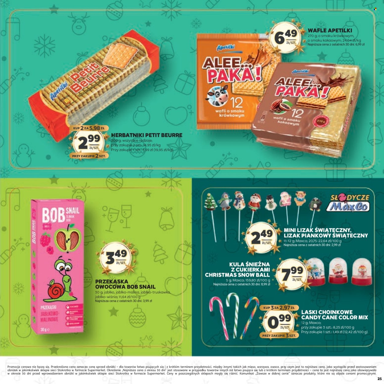 Leták Stokrotka Supermarket - 21.11.2024 - 11.12.2024. Strana 25