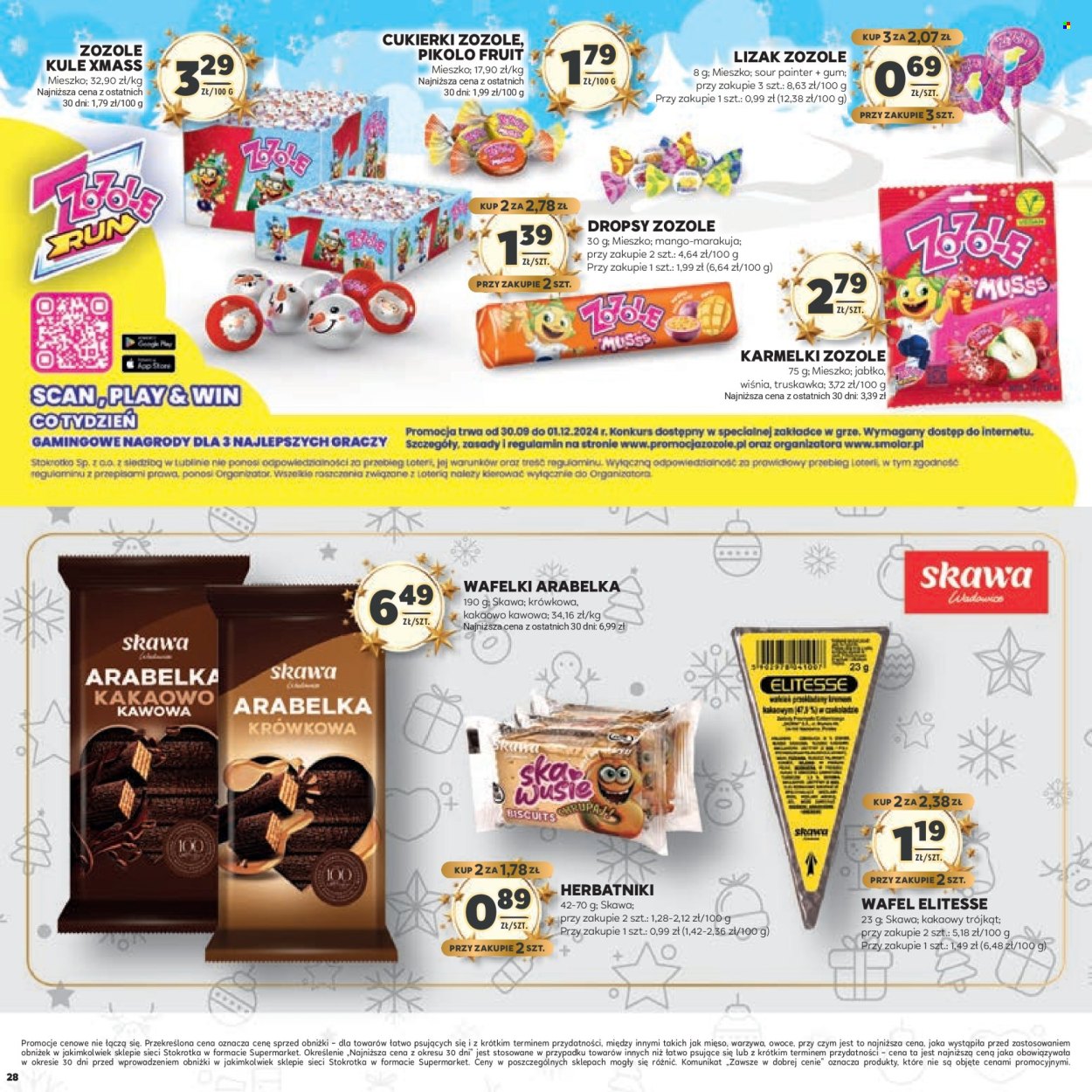 Leták Stokrotka Supermarket - 21.11.2024 - 11.12.2024. Strana 28