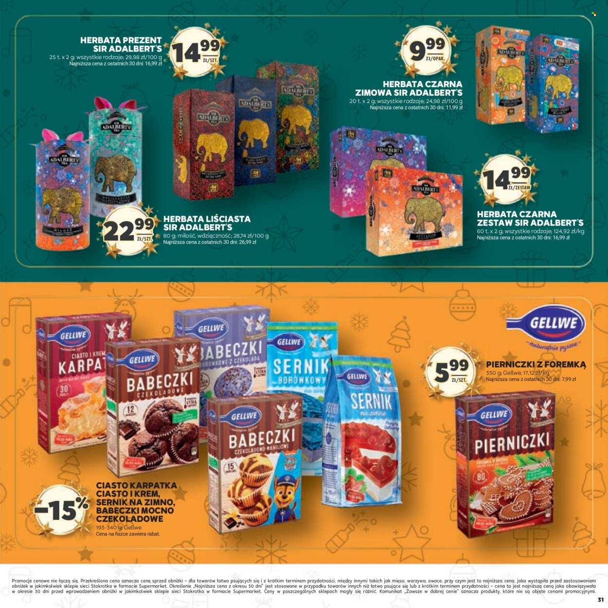 Leták Stokrotka Supermarket - 21.11.2024 - 11.12.2024. Strana 31