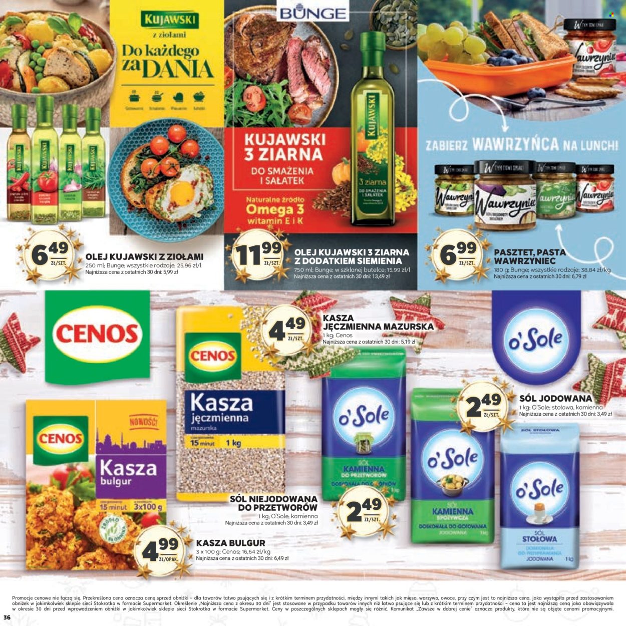 Leták Stokrotka Supermarket - 21.11.2024 - 11.12.2024. Strana 36