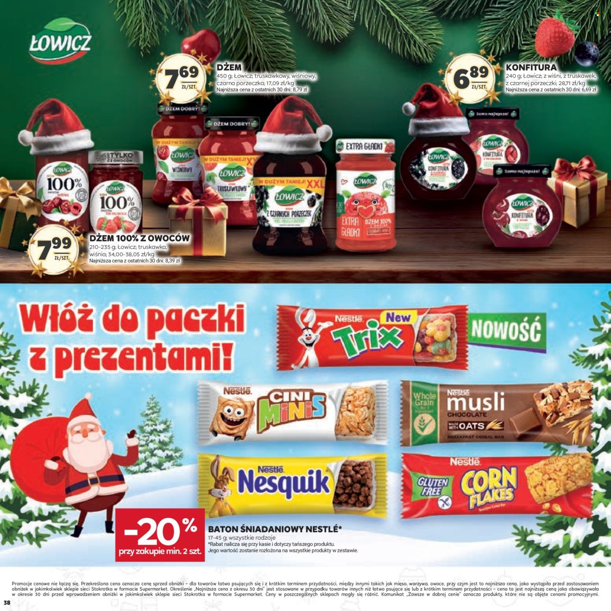 Leták Stokrotka Supermarket - 21.11.2024 - 11.12.2024. Strana 38