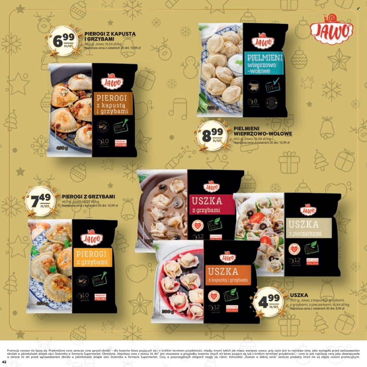 Leták Stokrotka Supermarket - 21.11.2024 - 11.12.2024. Strana 42