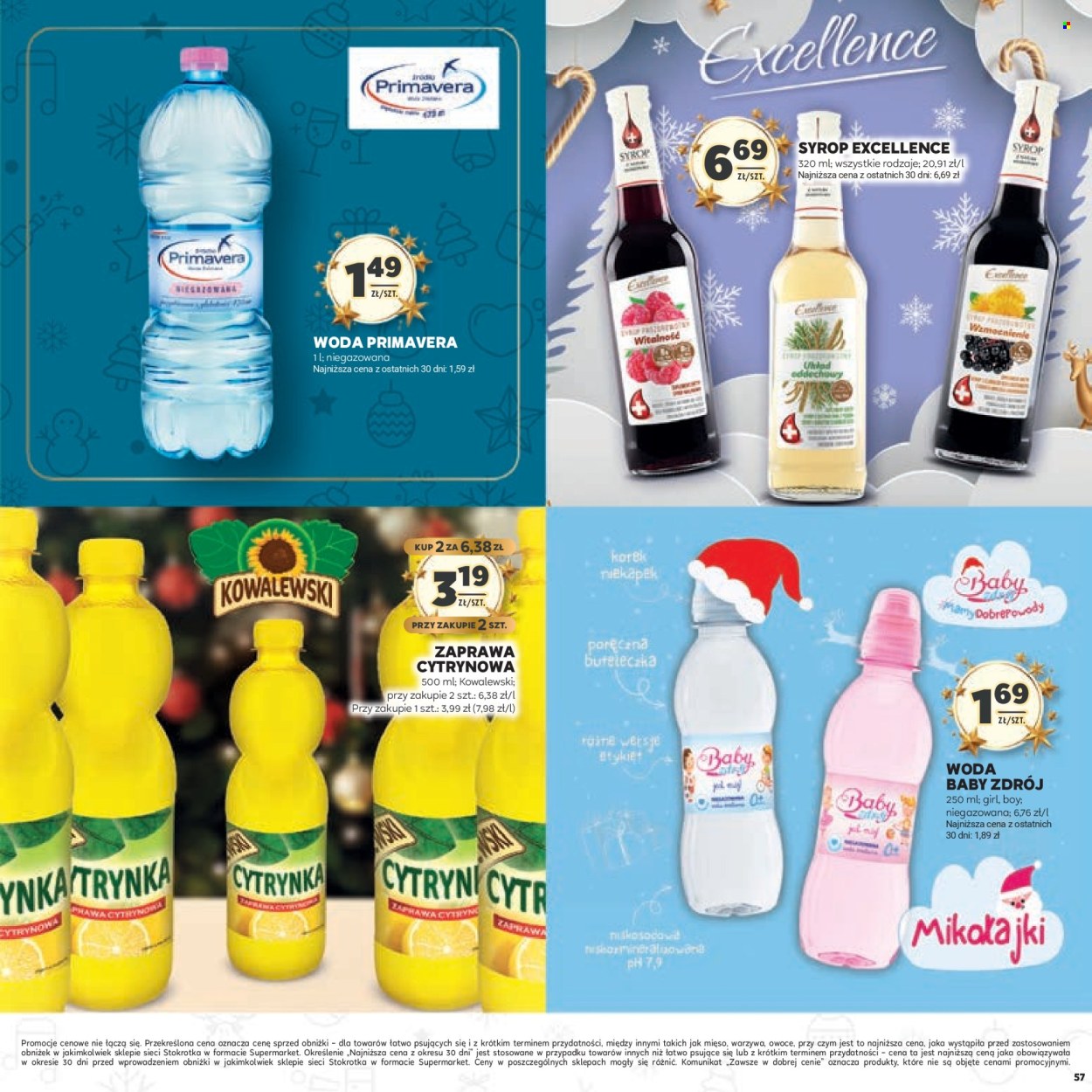 Leták Stokrotka Supermarket - 21.11.2024 - 11.12.2024. Strana 57