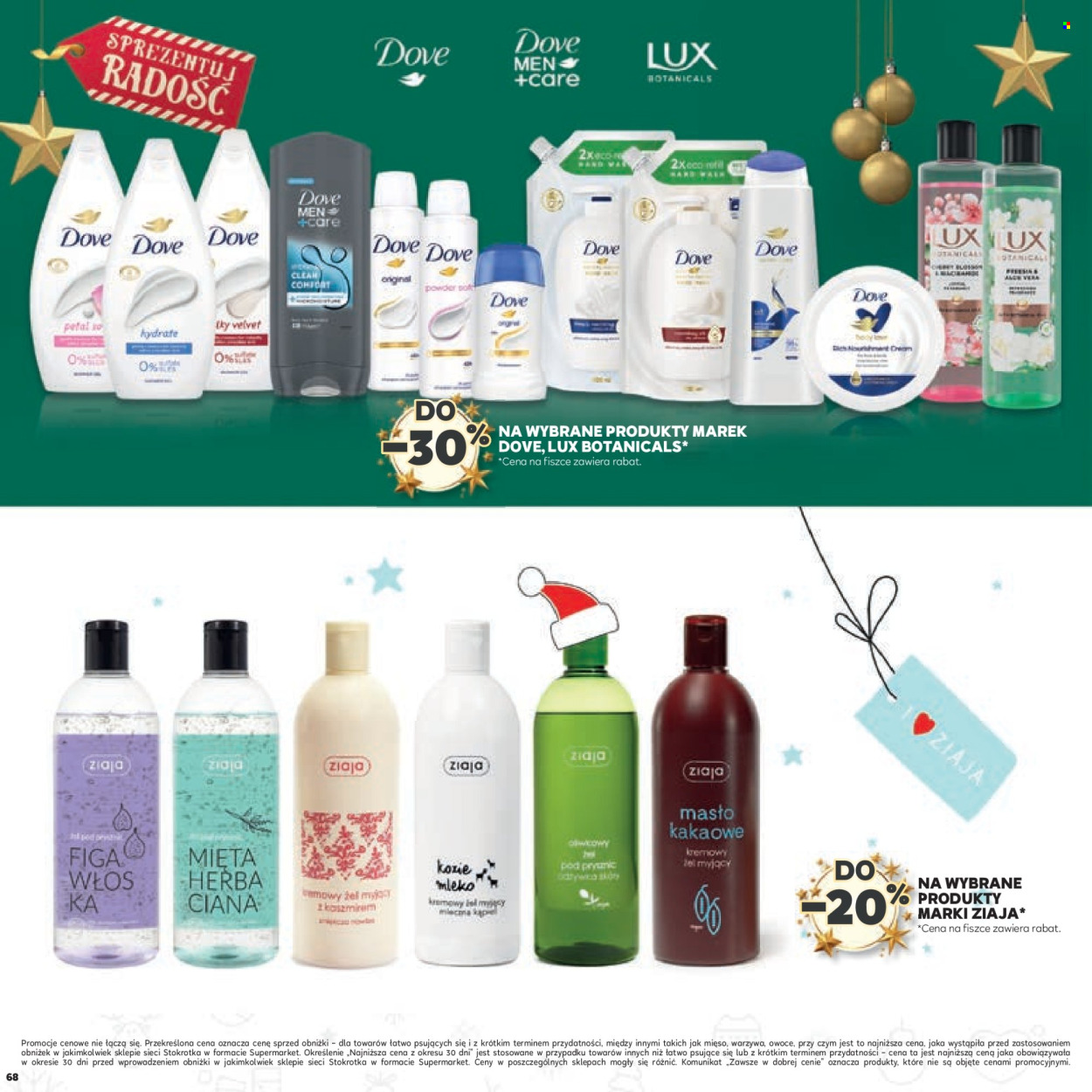 Leták Stokrotka Supermarket - 21.11.2024 - 11.12.2024. Strana 68