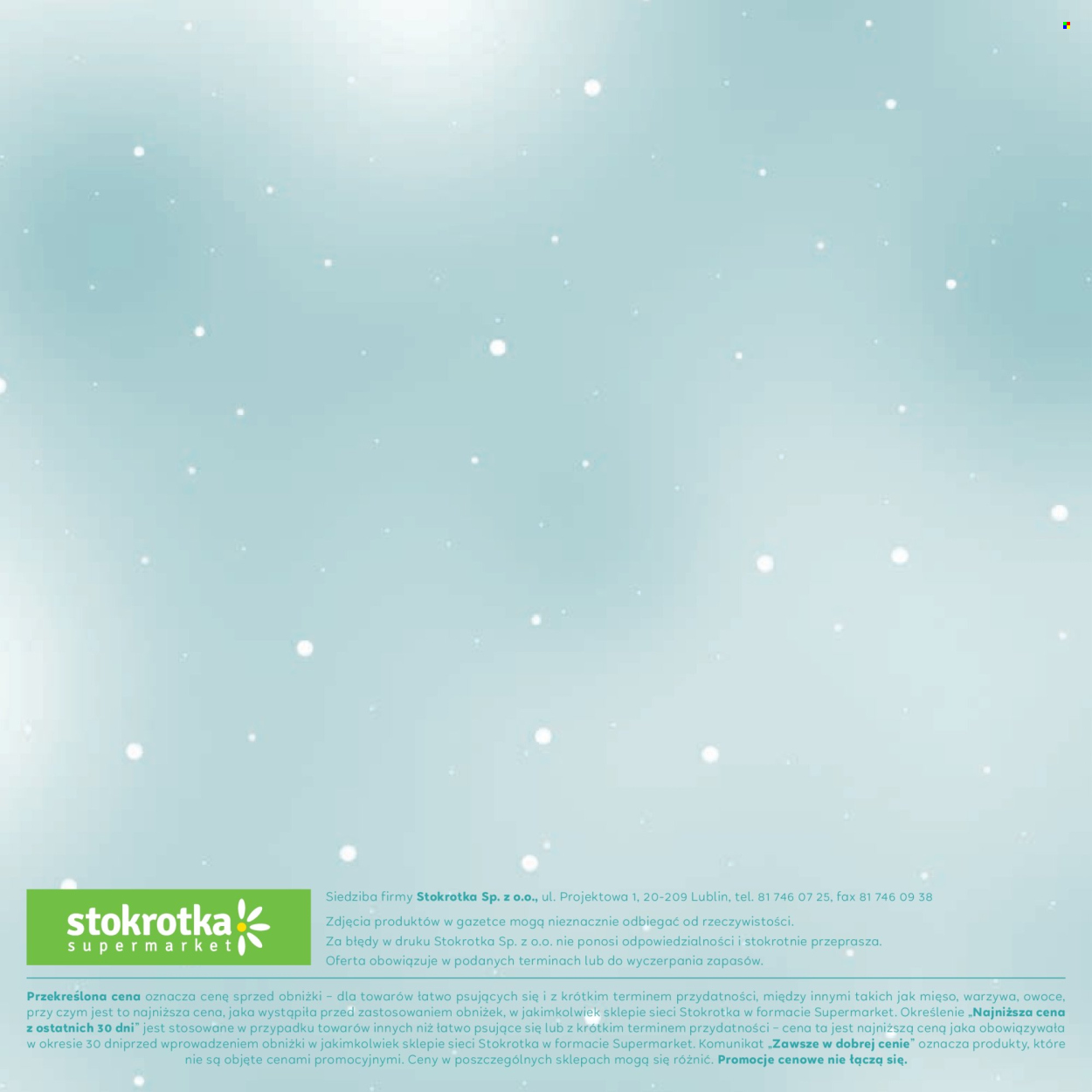Gazetka Stokrotka Supermarket - 21.11.2024 - 11.12.2024. Strona 72
