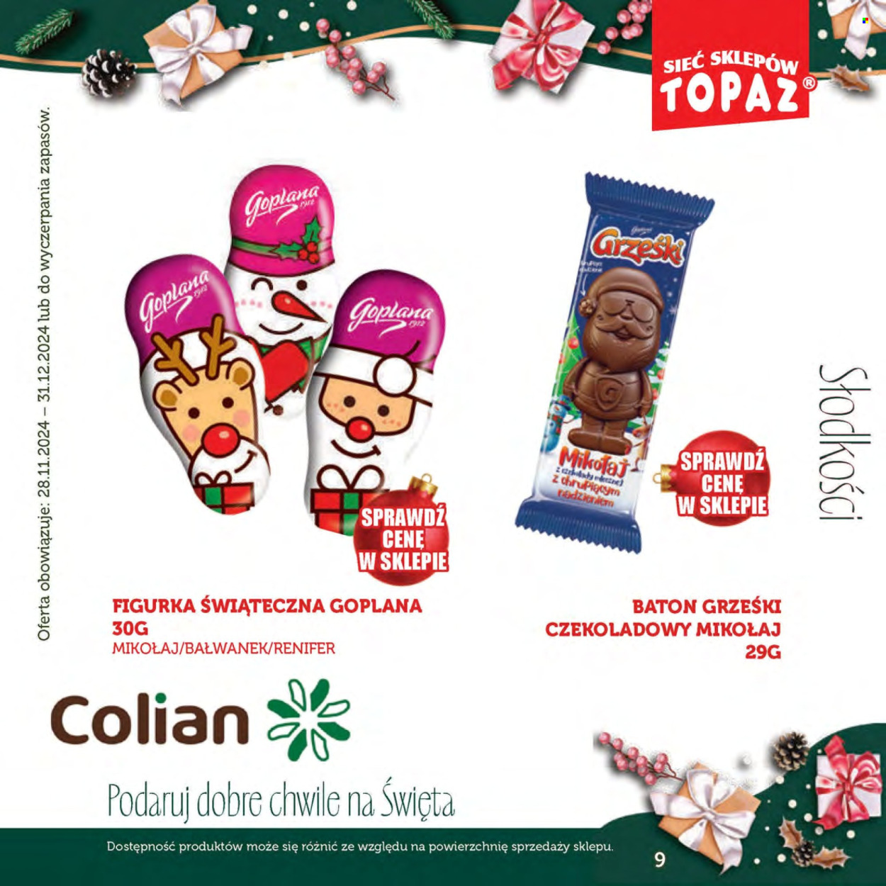 Gazetka Topaz - 28.11.2024 - 31.12.2024. Strona 9