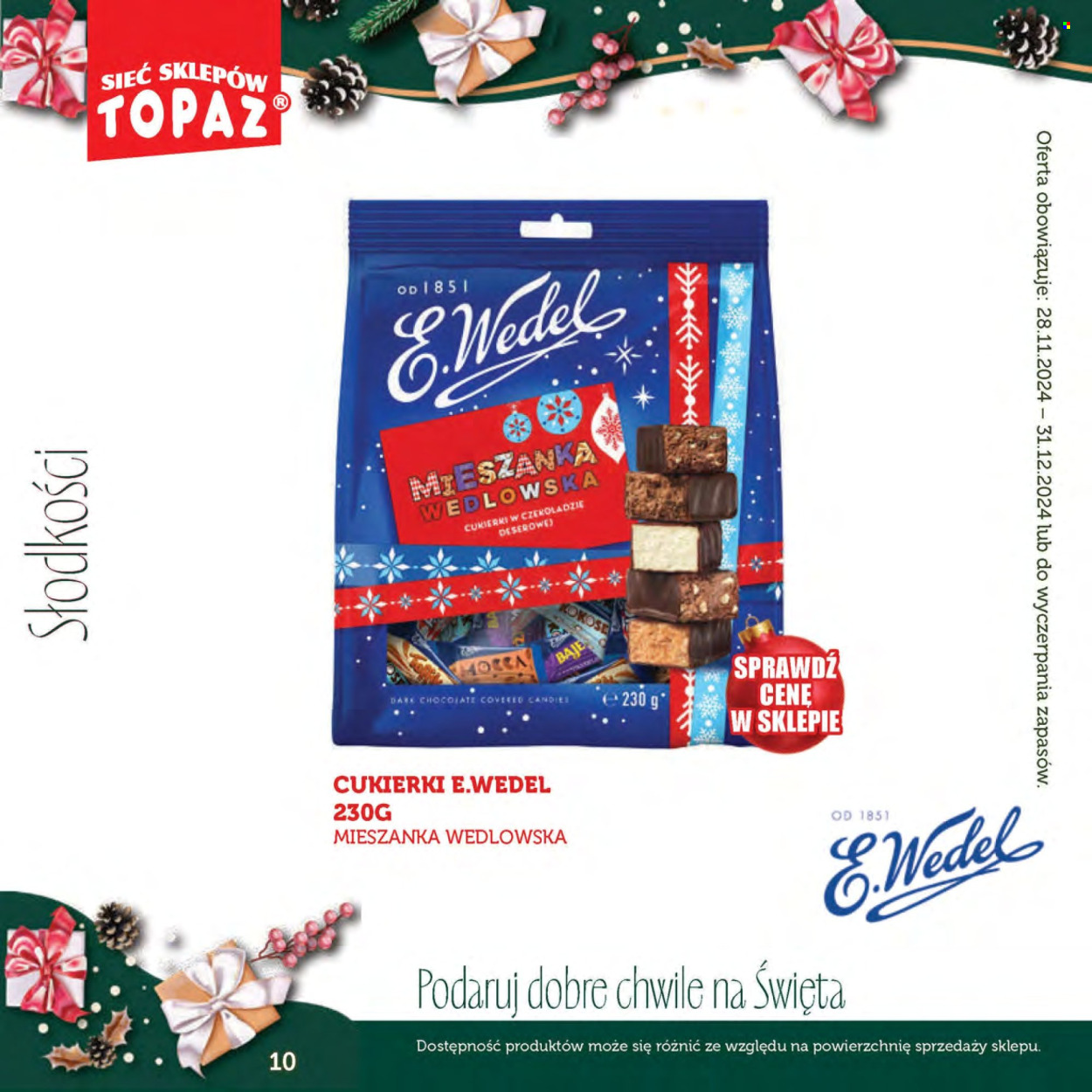 Gazetka Topaz - 28.11.2024 - 31.12.2024. Strona 10
