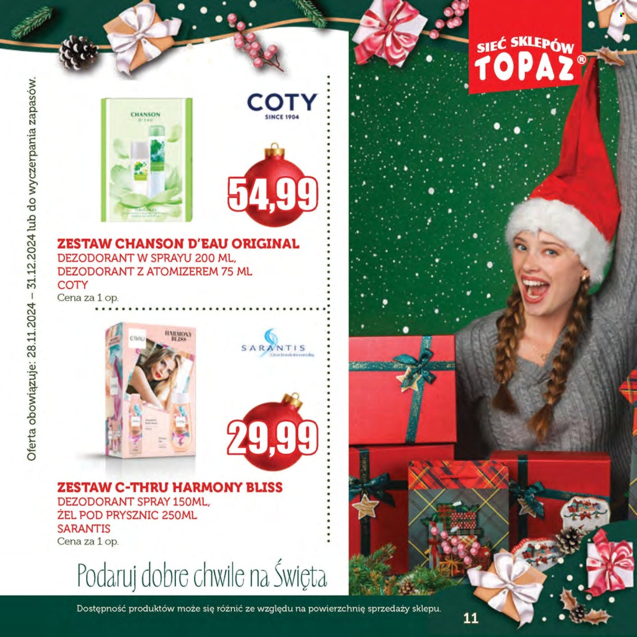 Gazetka Topaz - 28.11.2024 - 31.12.2024. Strona 11