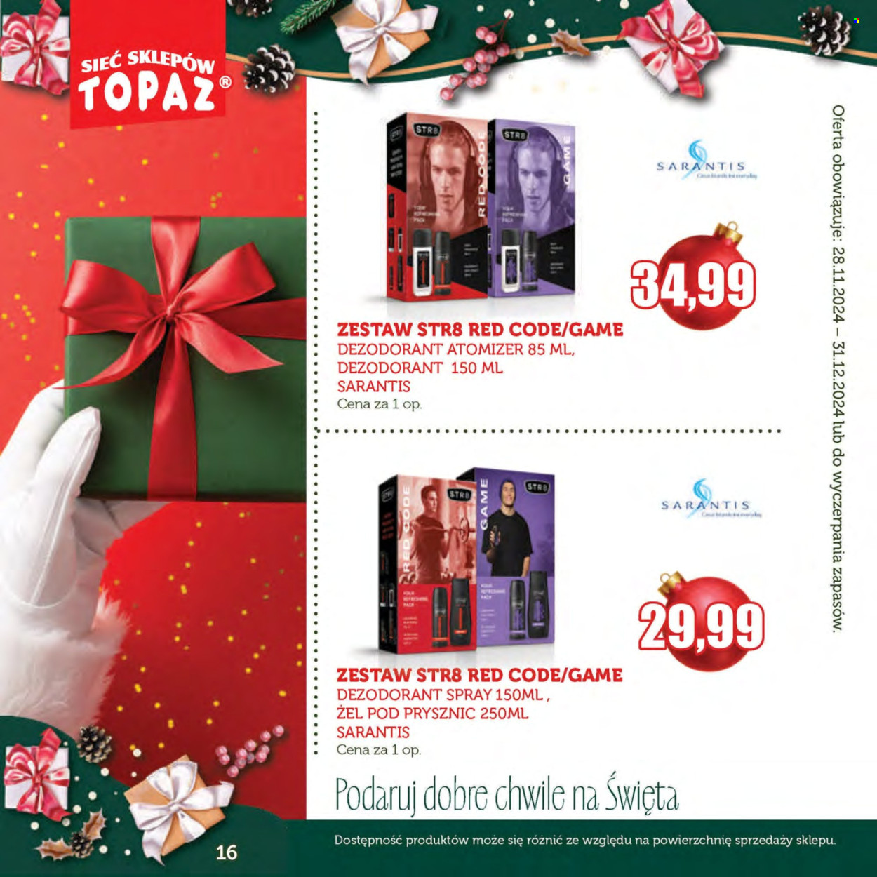 Gazetka Topaz - 28.11.2024 - 31.12.2024. Strona 16