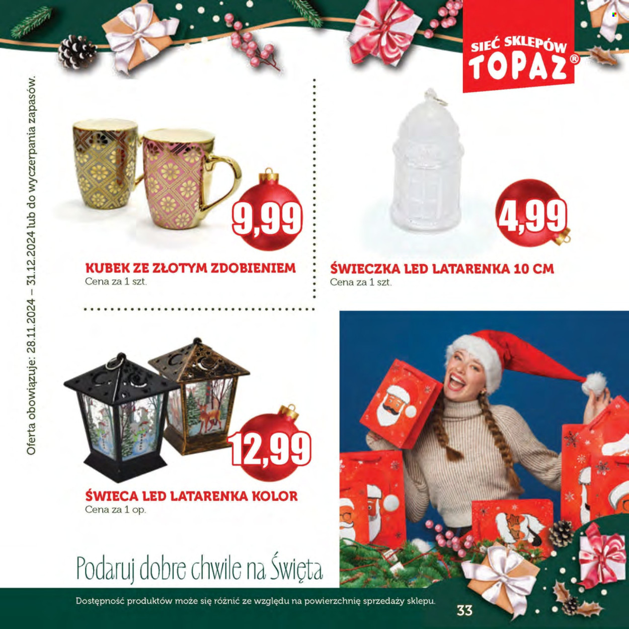 Gazetka Topaz - 28.11.2024 - 31.12.2024. Strona 33