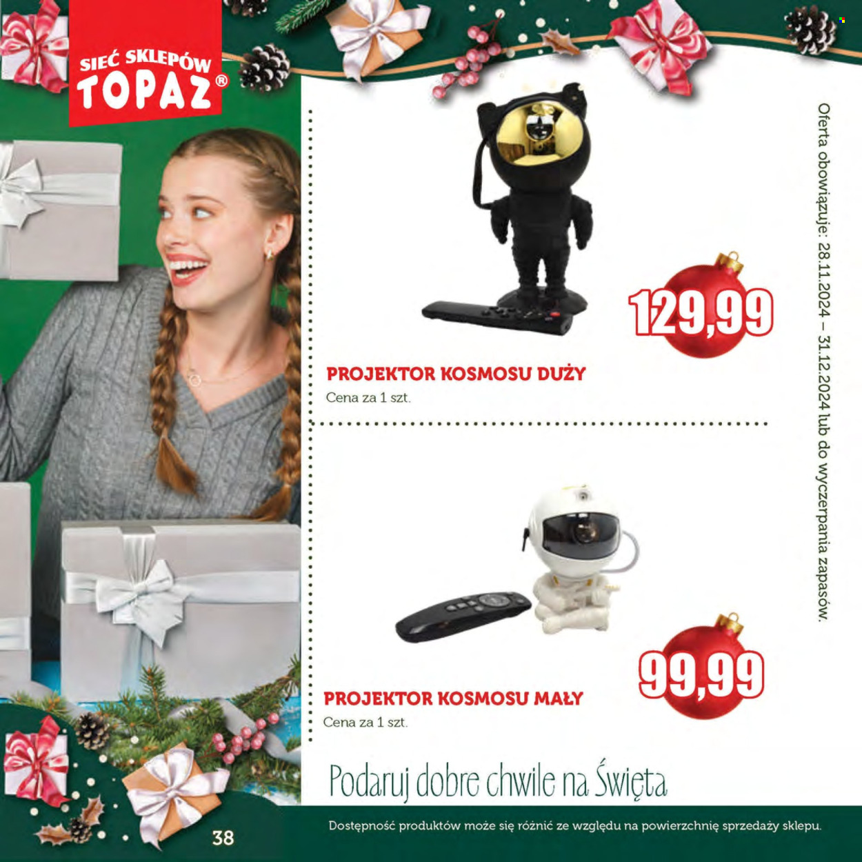 Gazetka Topaz - 28.11.2024 - 31.12.2024. Strona 38
