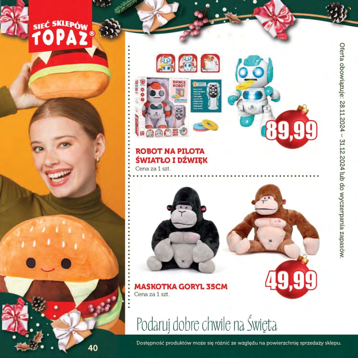 Gazetka Topaz - 28.11.2024 - 31.12.2024. Strona 40
