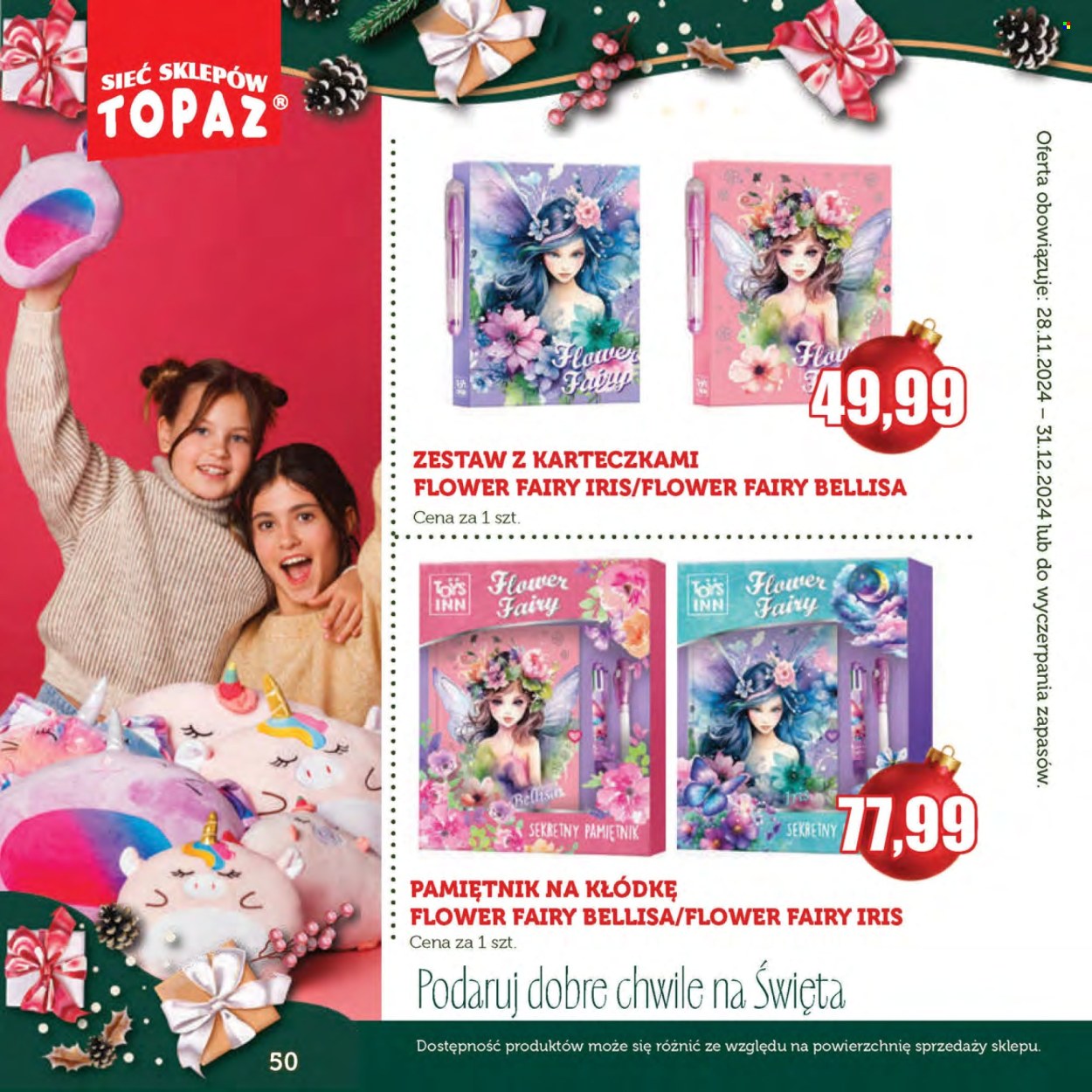 Gazetka Topaz - 28.11.2024 - 31.12.2024. Strona 50