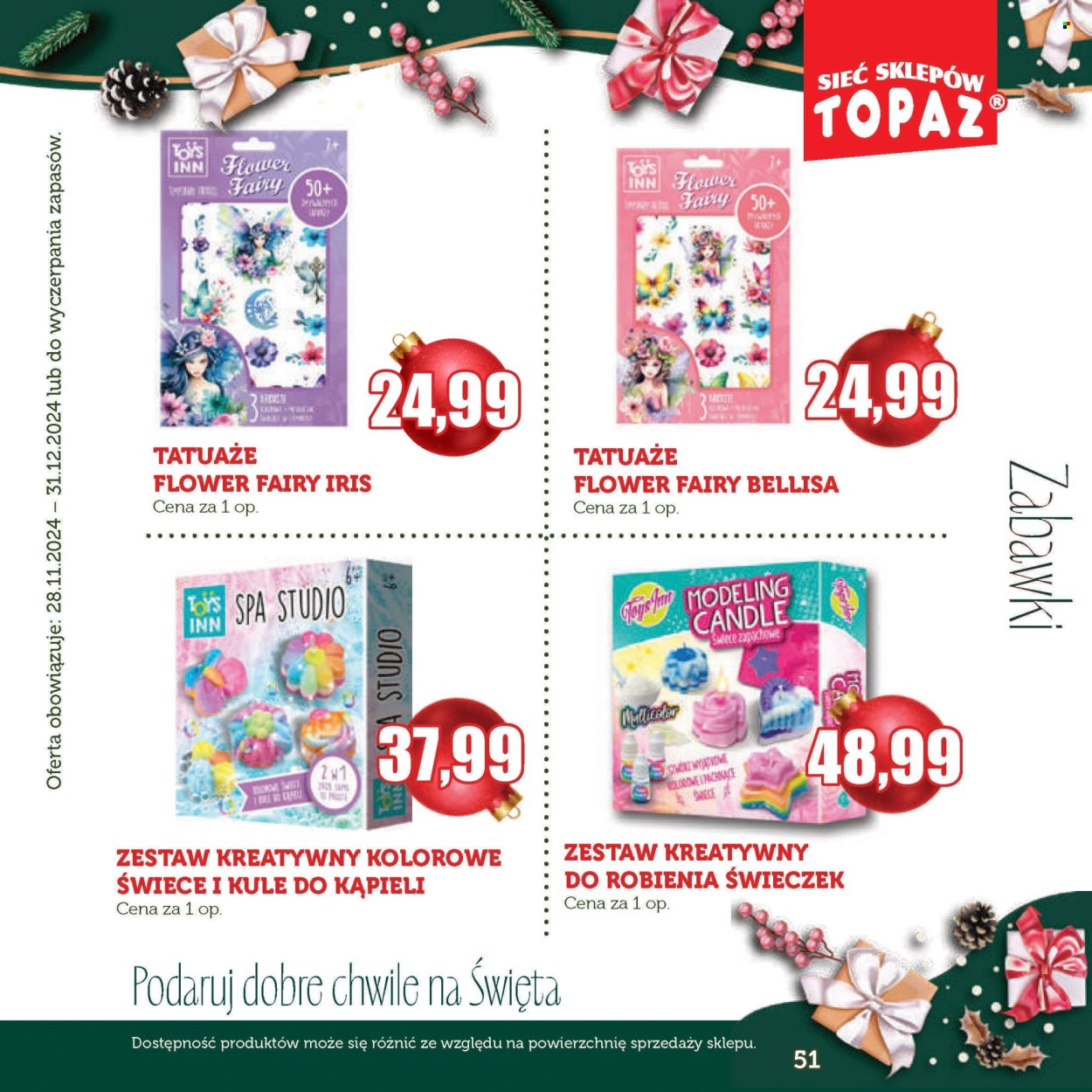 Gazetka Topaz - 28.11.2024 - 31.12.2024. Strona 51