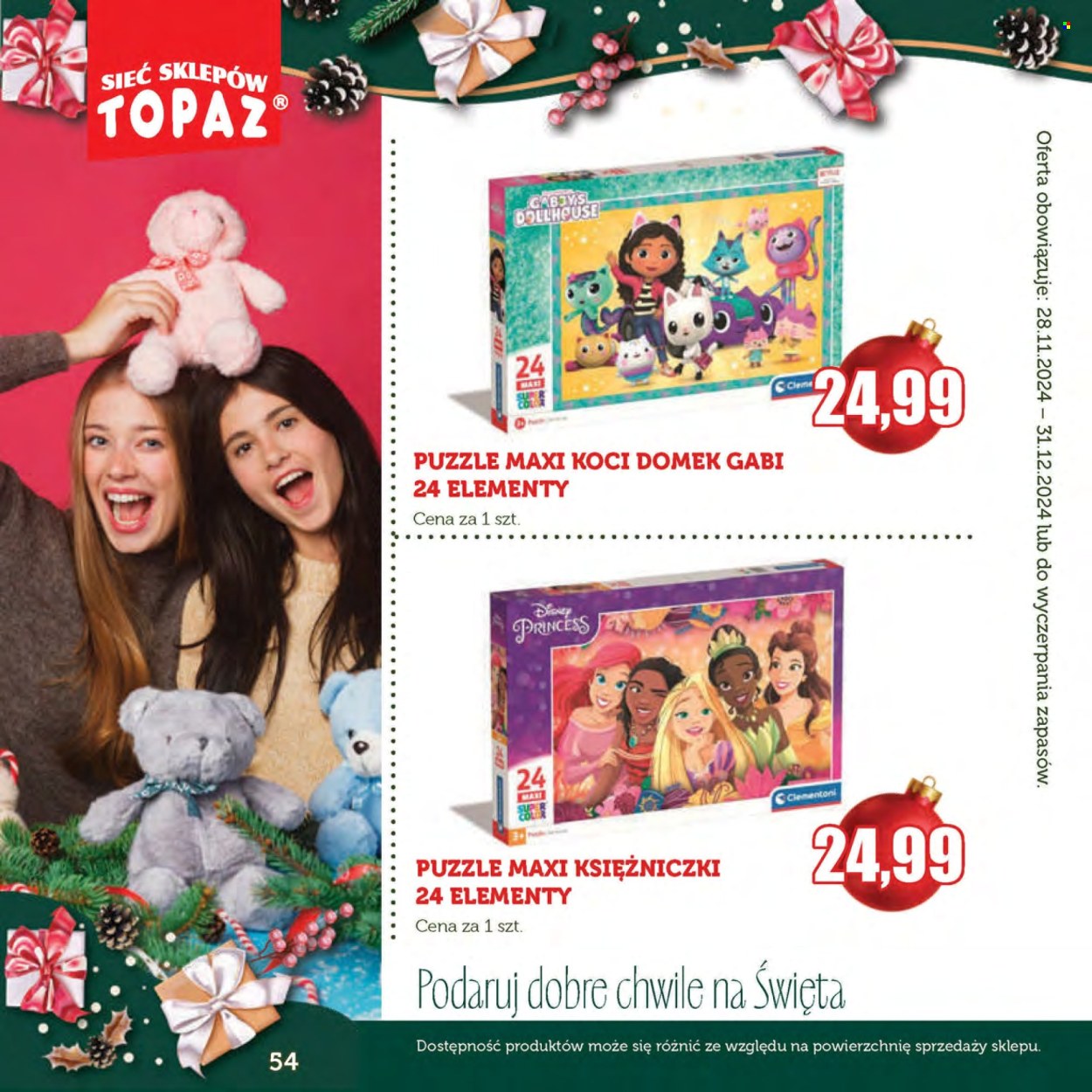 Gazetka Topaz - 28.11.2024 - 31.12.2024. Strona 54
