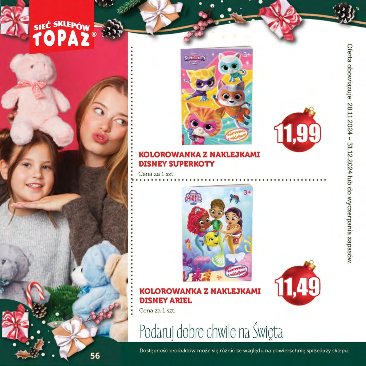 Gazetka Topaz - 28.11.2024 - 31.12.2024. Strona 56
