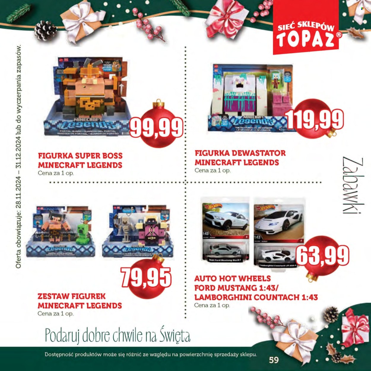 Gazetka Topaz - 28.11.2024 - 31.12.2024. Strona 59