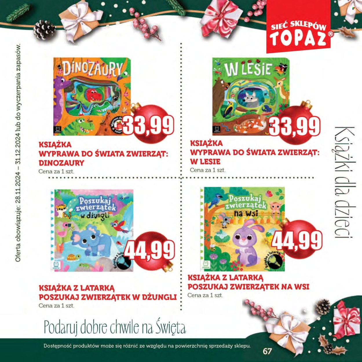 Gazetka Topaz - 28.11.2024 - 31.12.2024. Strona 67