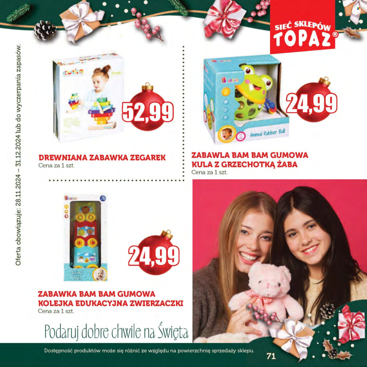Gazetka Topaz - 28.11.2024 - 31.12.2024. Strona 71
