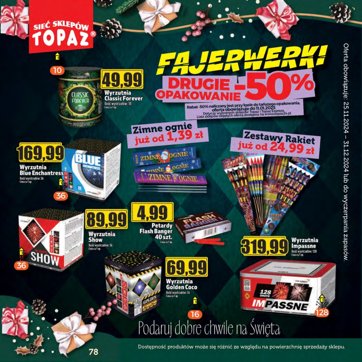 Gazetka Topaz - 28.11.2024 - 31.12.2024. Strona 78