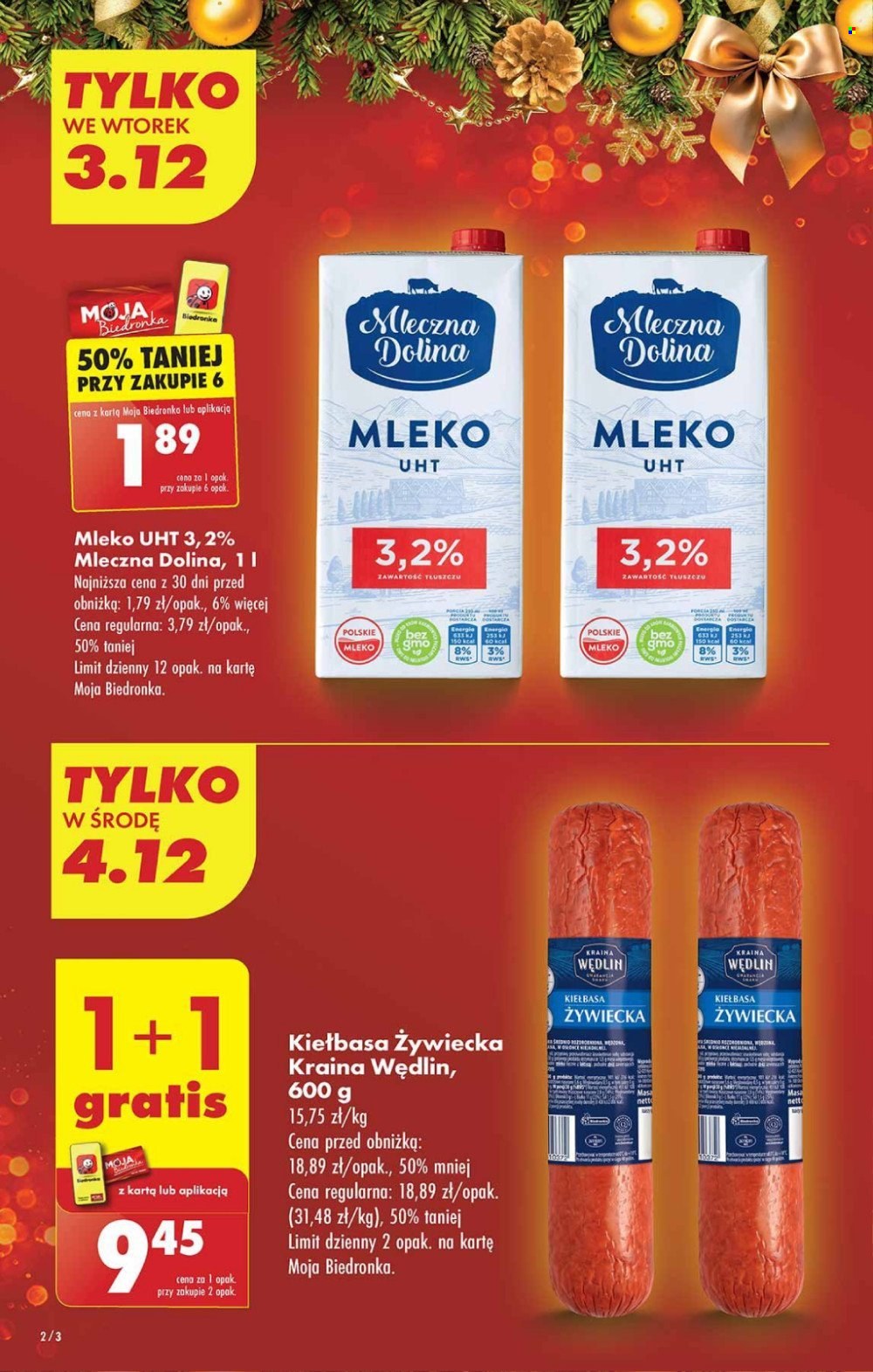 Gazetka Biedronka - 2.12.2024 - 7.12.2024. Strona 2