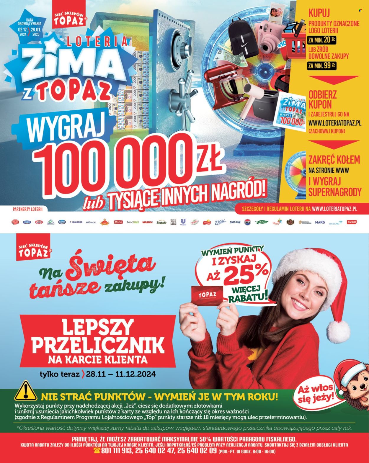Gazetka Topaz - 5.12.2024 - 11.12.2024. Strona 2
