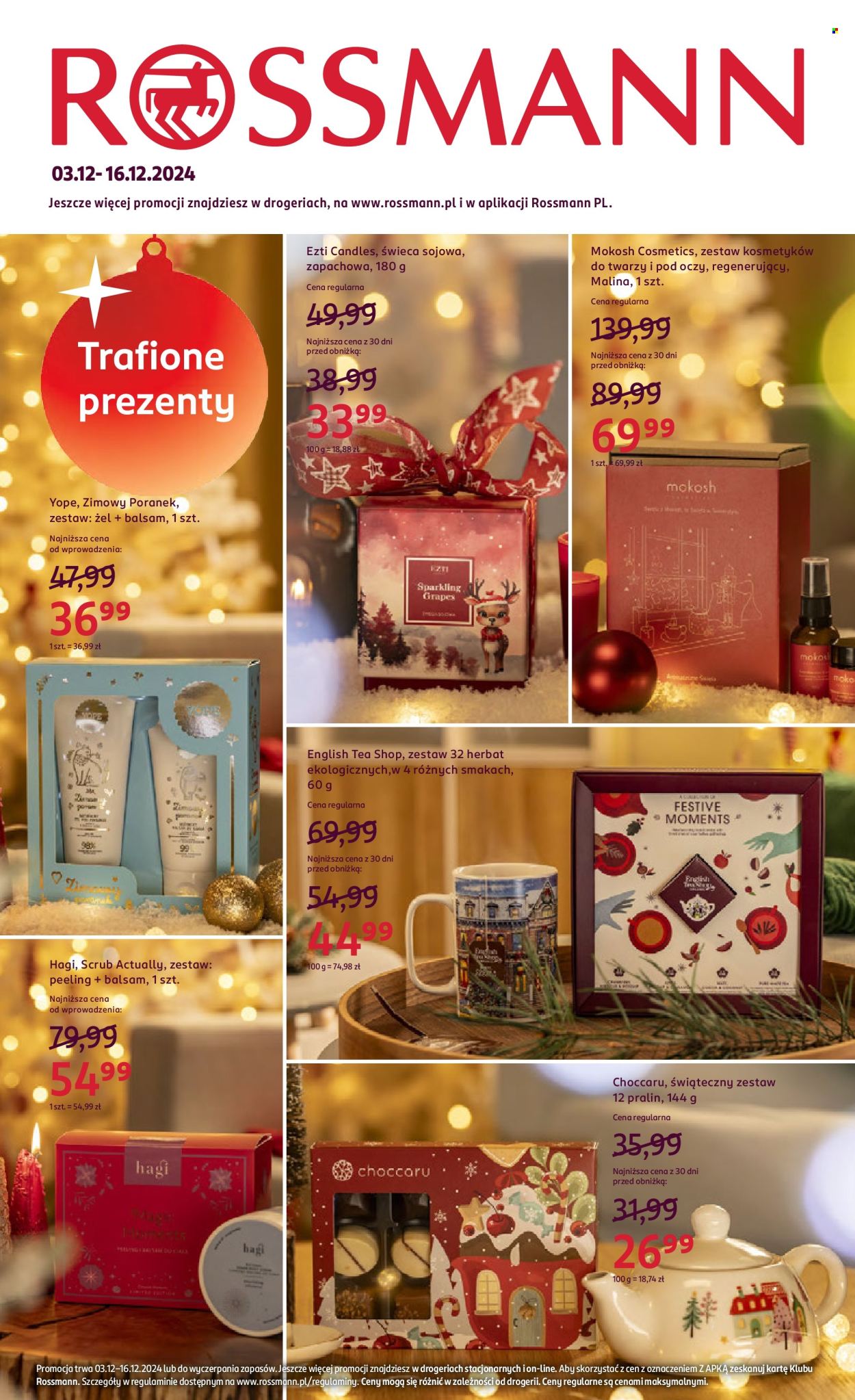 Gazetka Rossmann - 3.12.2024 - 16.12.2024. Strona 1