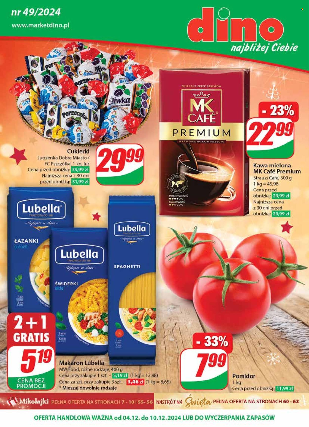 Leták Dino - 4.12.2024 - 10.12.2024. Strana 1