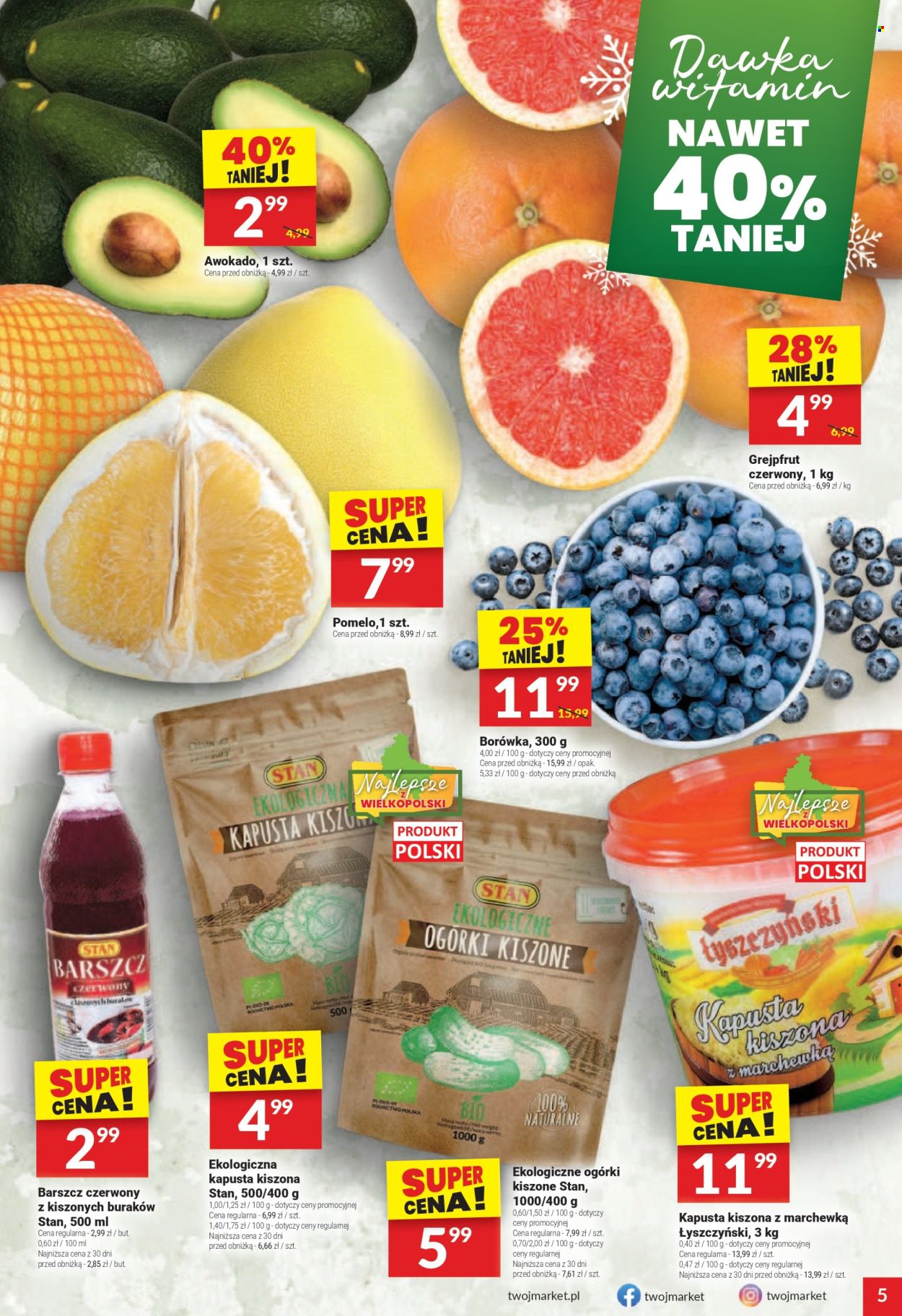 Leták Twój Market - 4.12.2024 - 10.12.2024. Strana 5